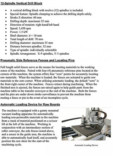 Used Weeke Vantech 512 CNC