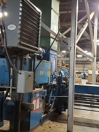 Used AMERICAN HORIZONTAL AUTO-TIE BALER MODEL 12847 60 HP