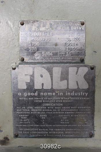 Used Falk 2100Y1-LB Gear Drive #30982