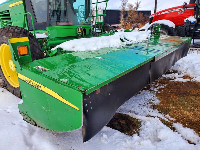 Used 2013 John Deere R450 Rotary Windrower w/ 1500 hrs