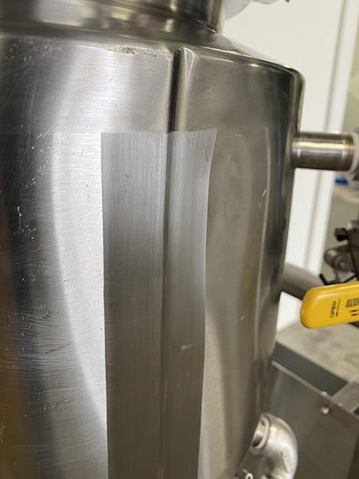 Used T&C 50 Liter Stainless Steel 45 PSI Jacketed Reactor w/ Agitator & Load Cells