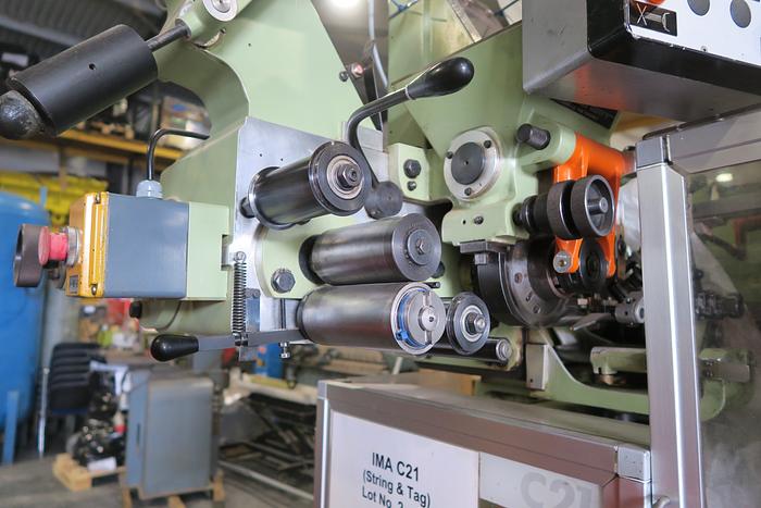 Used (2) IMA C21 TEABAG MACHINES
