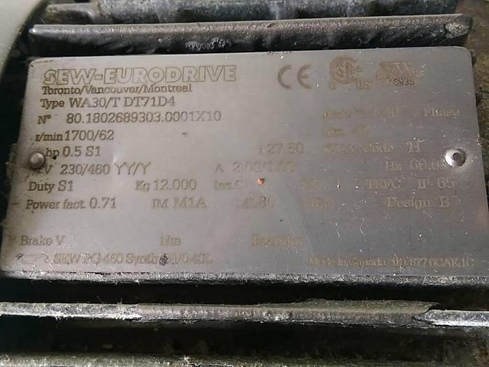 Used 11′ long Incline Conveyor