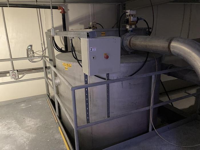 Used Used approximately 390 cu ft. Stainless Steel Dust Collector
