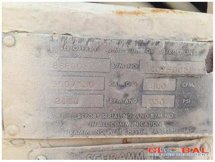 Used Item 0585 : 1988 Schramm T660H Drill Rig