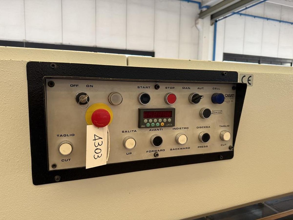 Usato Taglierina per impelliciatura CASATI MACCHINE TO/CC 3200