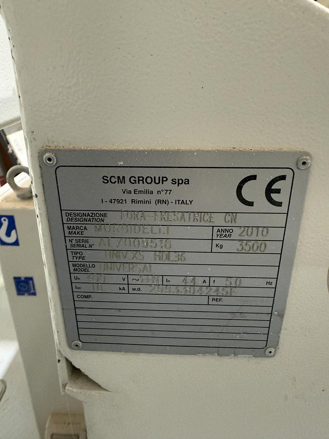 Usato SCM MORBIDELLI UNIVERSAL X5 HDL 36
