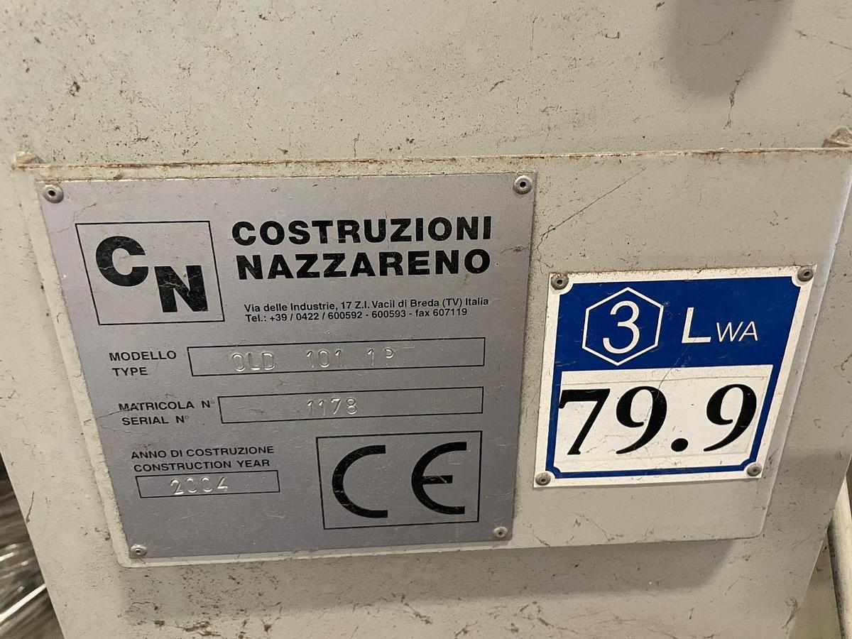 Usato Bricchettatrice NAZZARENO COSTRUZIONI con silos
