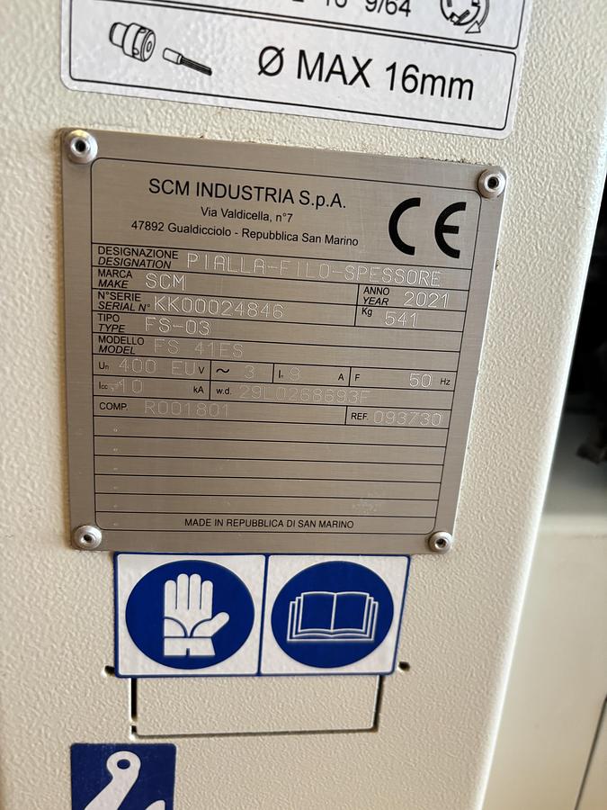 Usato SCM minimax fs41 es