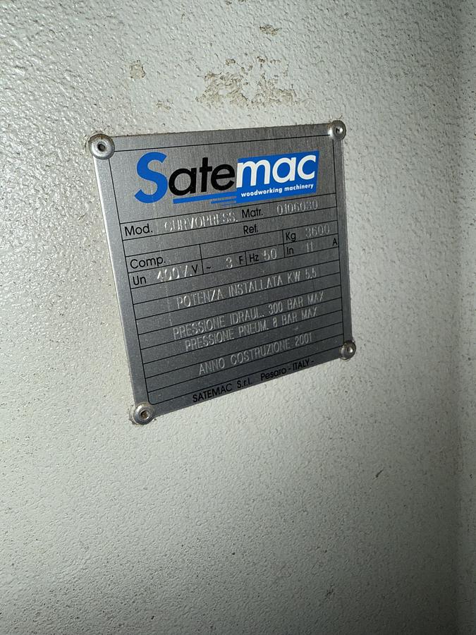 Usato Pressa per Curvi Satemac