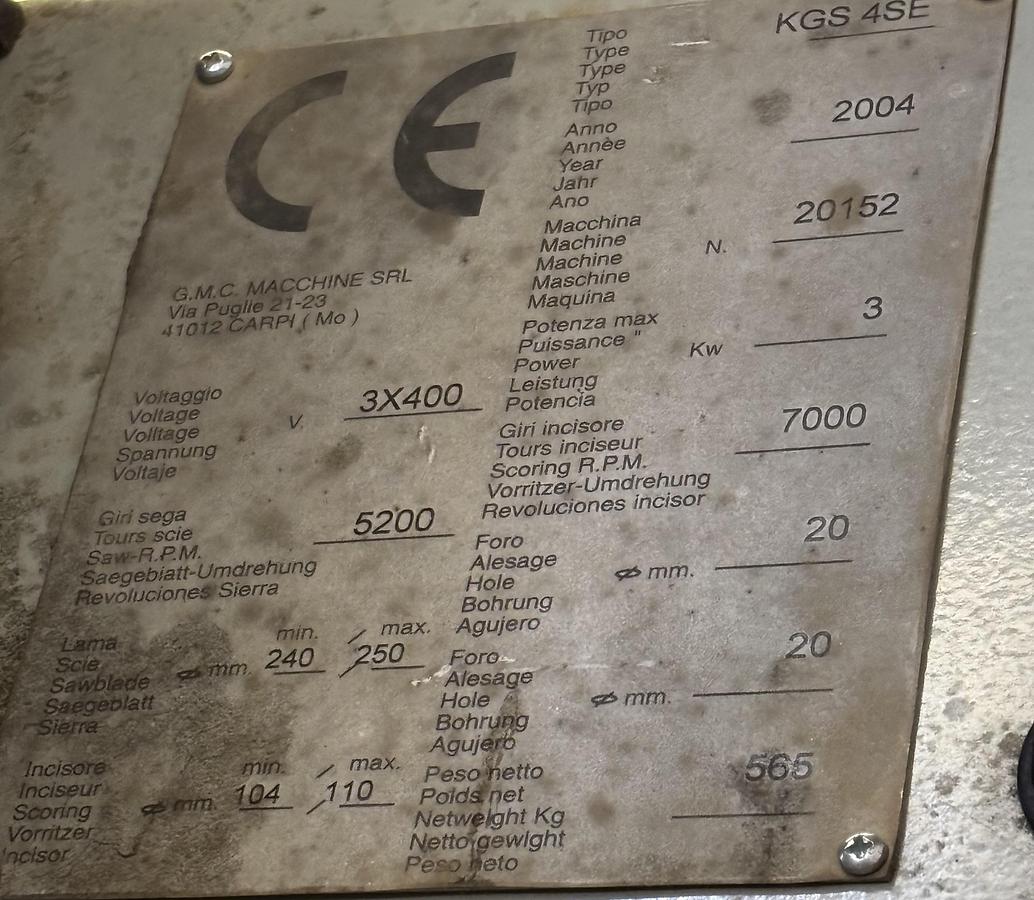 Usato KSG/ 4-SE