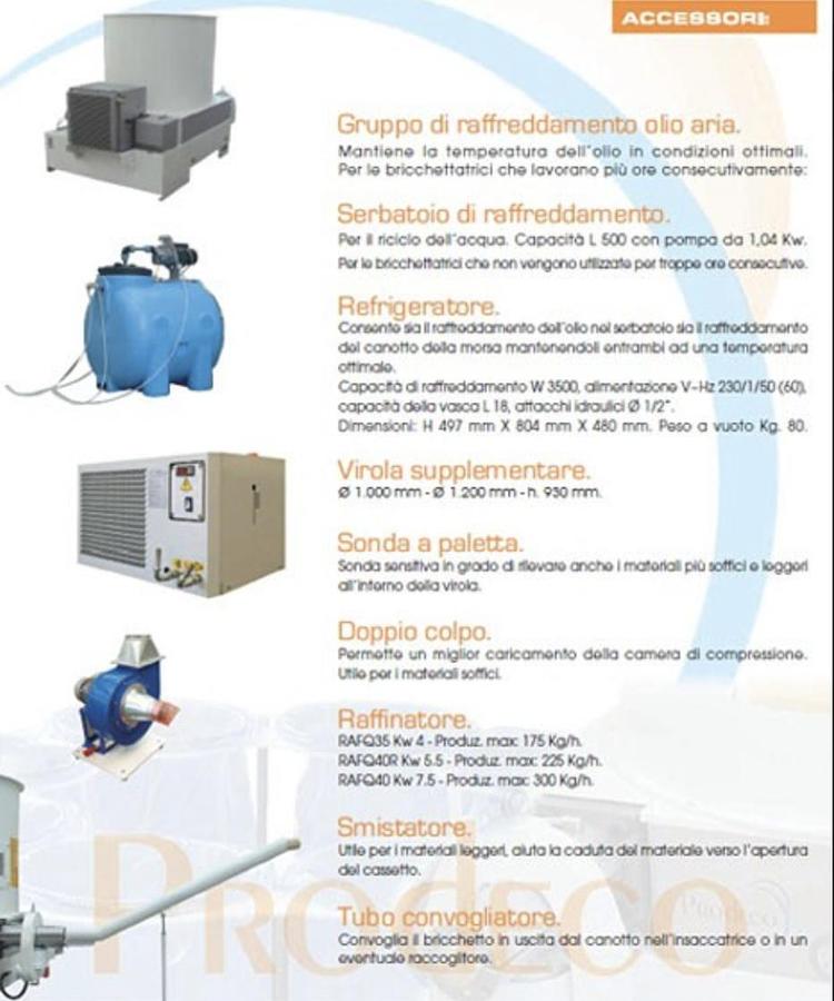 Bricchettatrice PRODECO E55