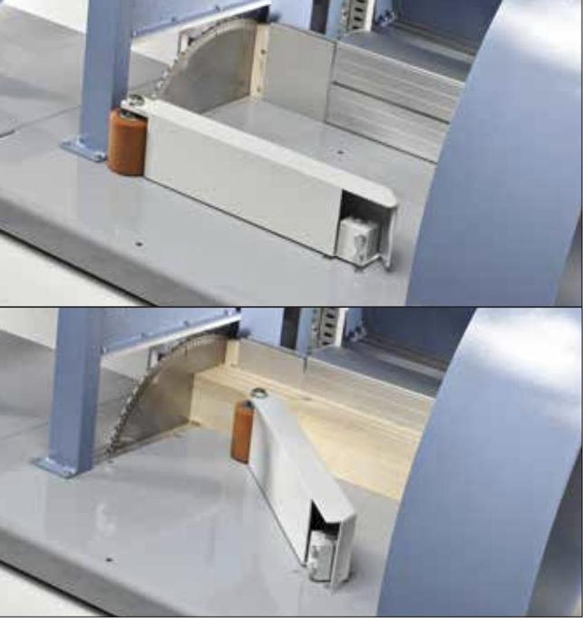 Troncatrice con spintore STROMAB TR 450 Matrix