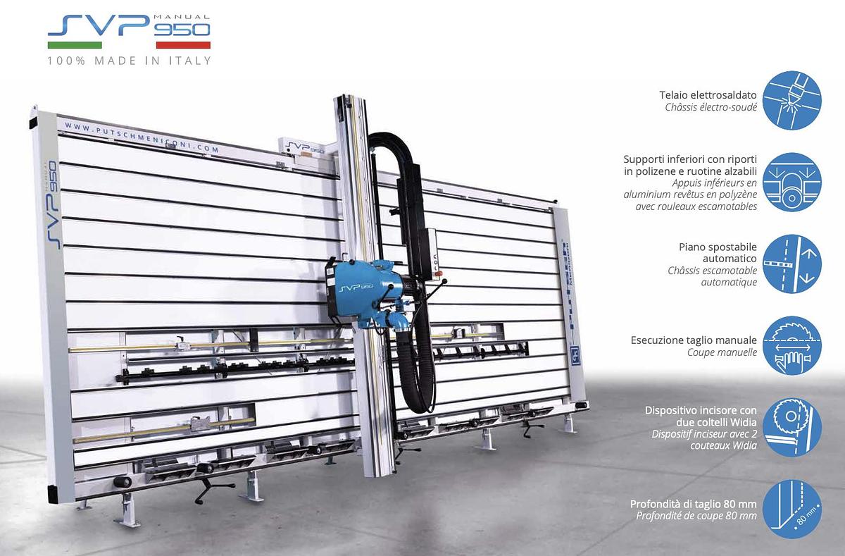 Usato Sezionatrice verticale SVP 950 PUTSCH MENICONI