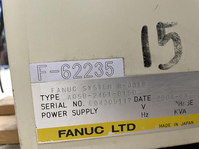 Used FANUC ARCMATE 120iB 6 AXIS ROBOT WITH RJ3iB CONTROLLER