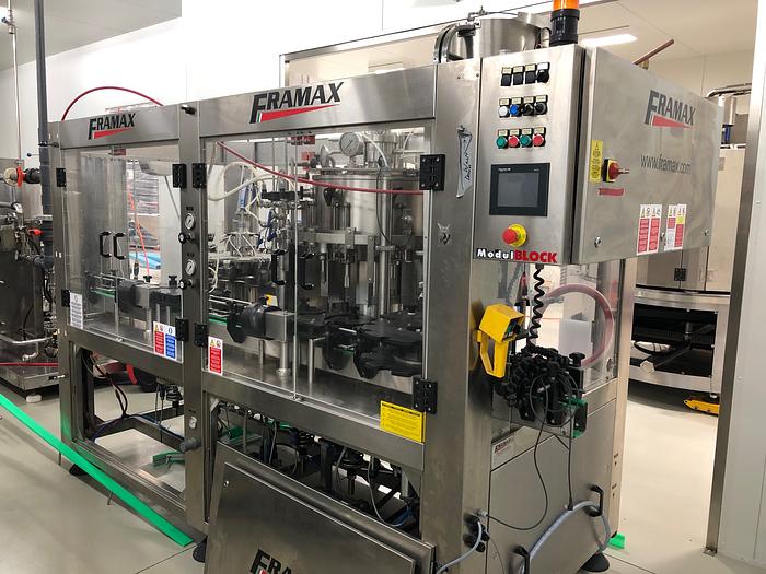 2014 FRAMAX - Monobloc Rinser Filler Capper Bottling Machine MODULBLOCK RFCI -09/08/ 2 -