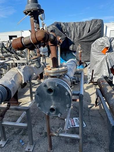 Used Enerquip Stainless Steel Tube & Shell Heat Exchanger