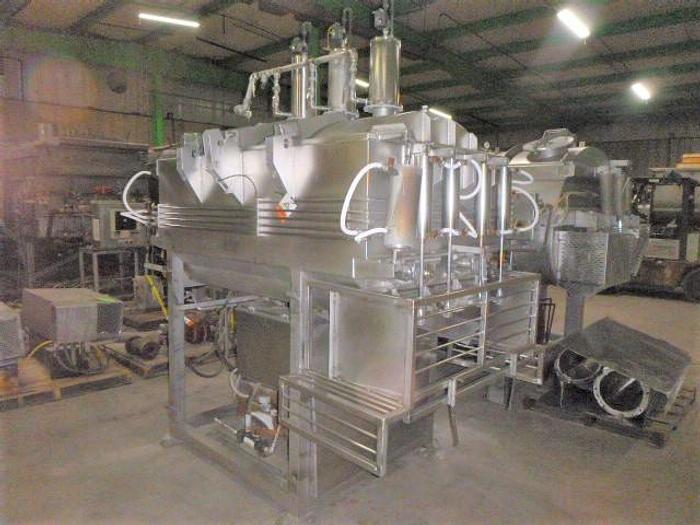 Used OHI Dual Shaft Paddle Blender w/Top CO2; Md#VB.5E