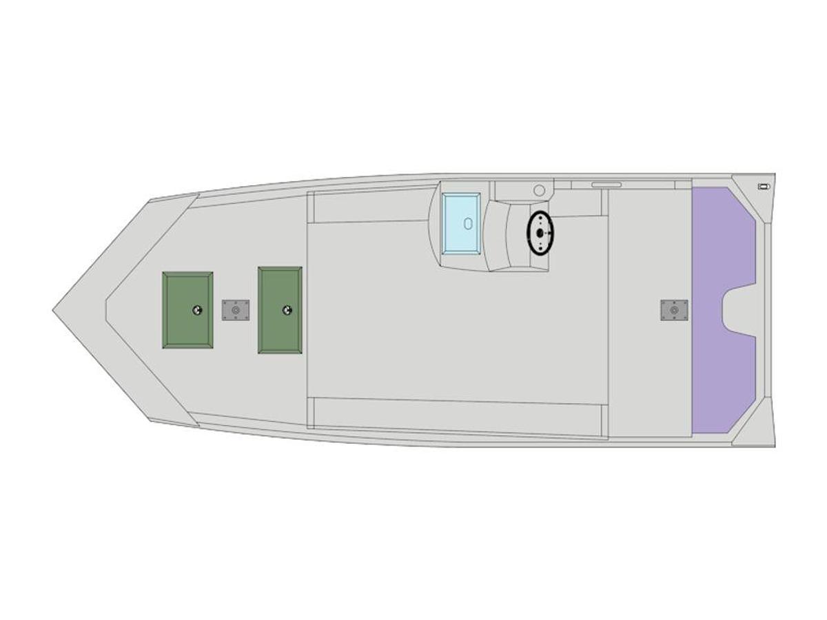 2025 SeaArk Shadow 18 Side Console