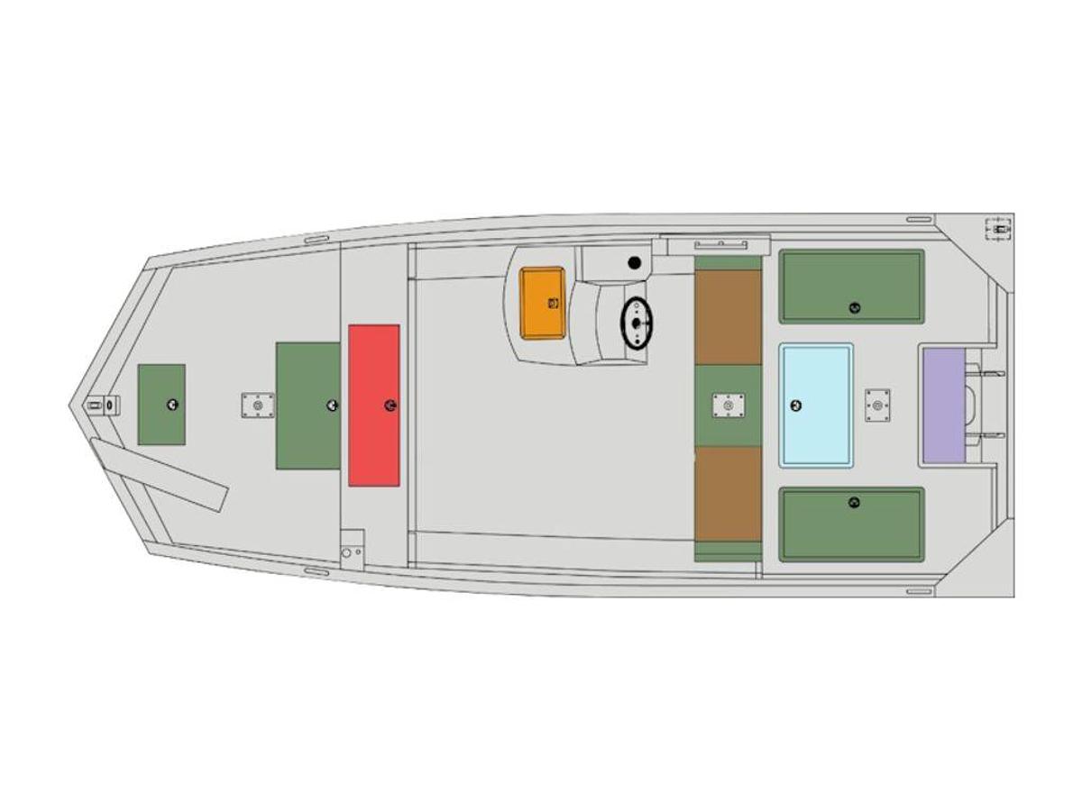 2025 SeaArk RiverCat CX200 Side Console