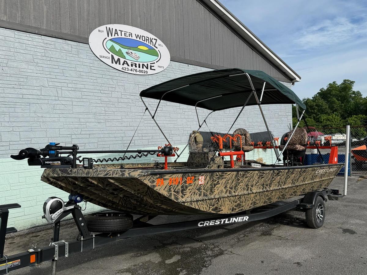 Used 2021 CRESTLINER 2070 RETRIEVER HD