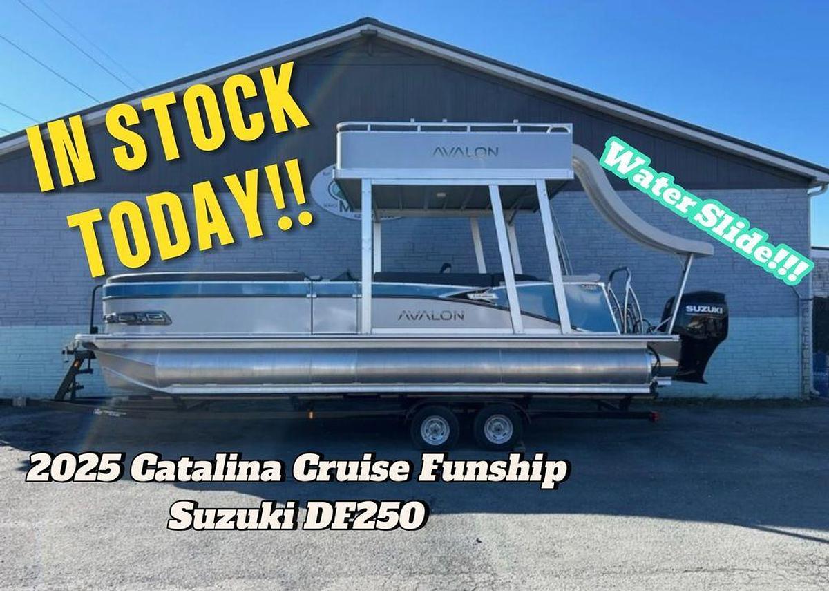 2025 Avalon 2585 Catalina Fun Ship Cruise