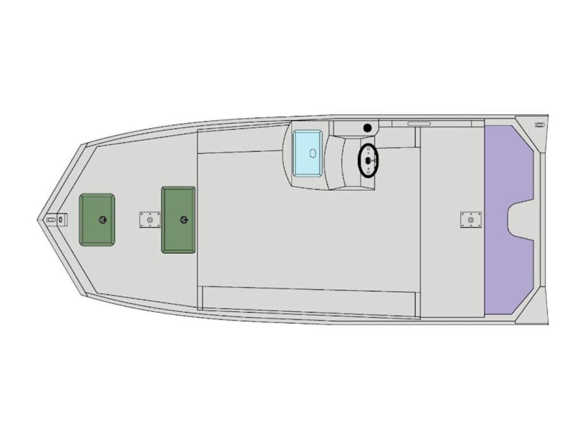 2025 SeaArk Shadow 17 t Side Console