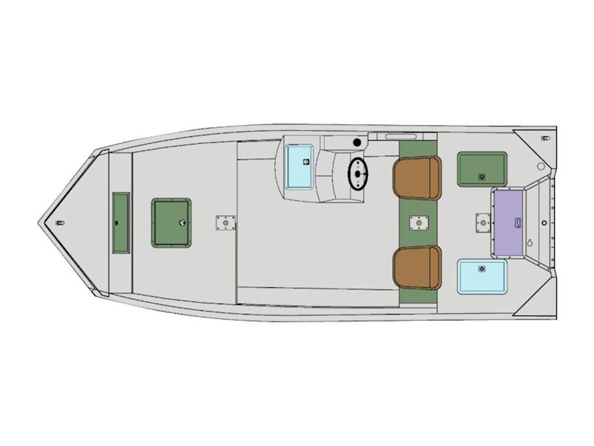 2025 SeaArk Shadow 19 v Side Console