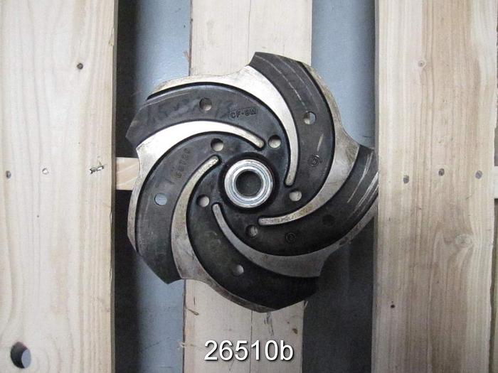 Used Goulds 3196 Impeller, 1.5x3x13, 5-Vane 10.75" Stainless Steel Impeller #26510