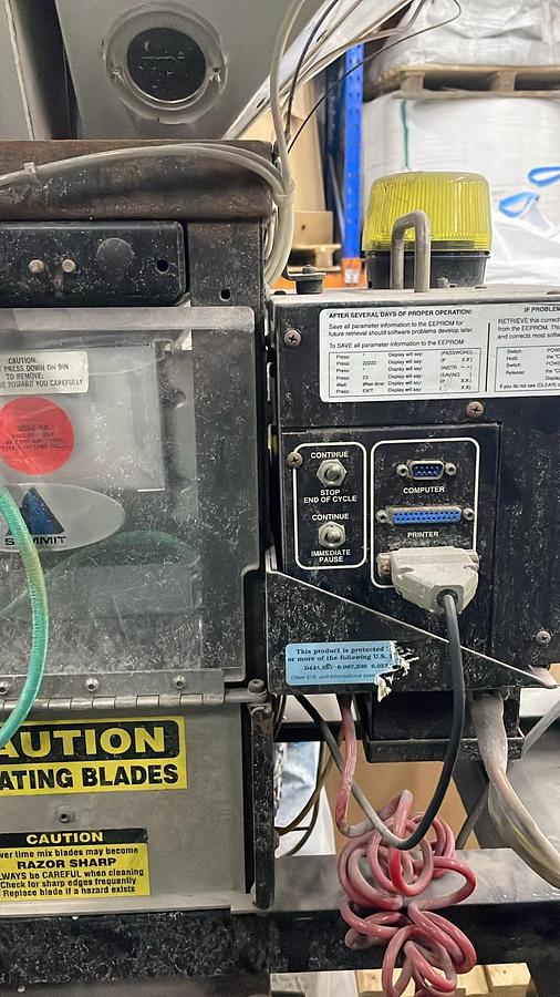 Used 4 component Maguire blender model WSB140 gravimetric blender.