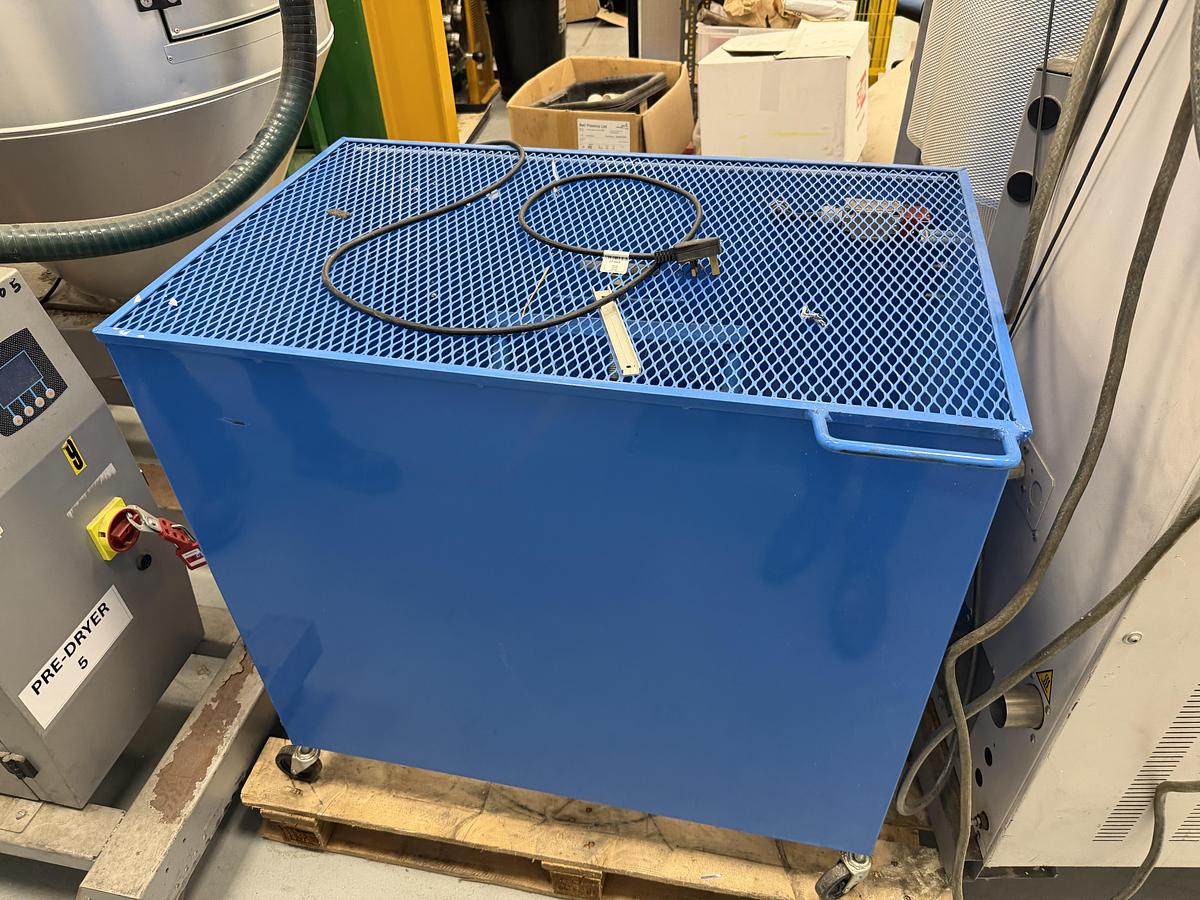 Used 20 litre drum blender with guarding