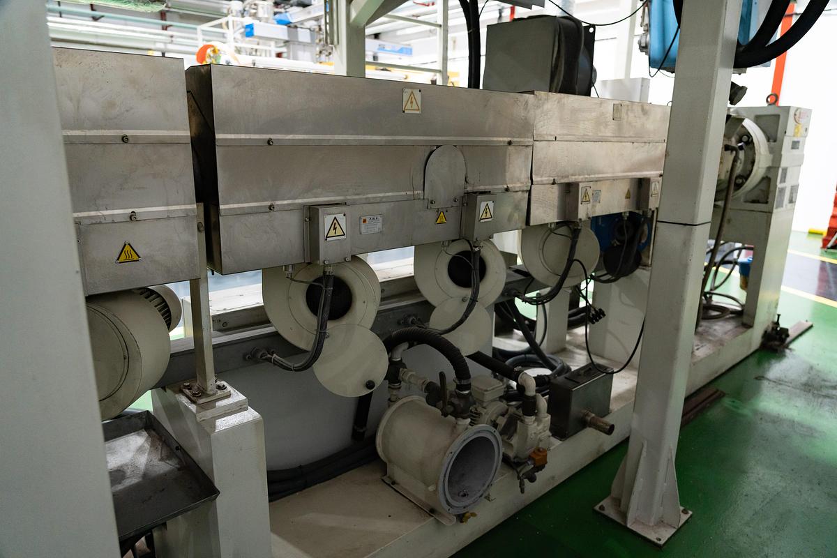 Used Complete PP PS PET Illig RDM 75K and 80K factory comprising 4 in line thermoformers with Amut extrusion systems, Illig thermoformers and stacking. Complete suite of tooling. 2007-2010