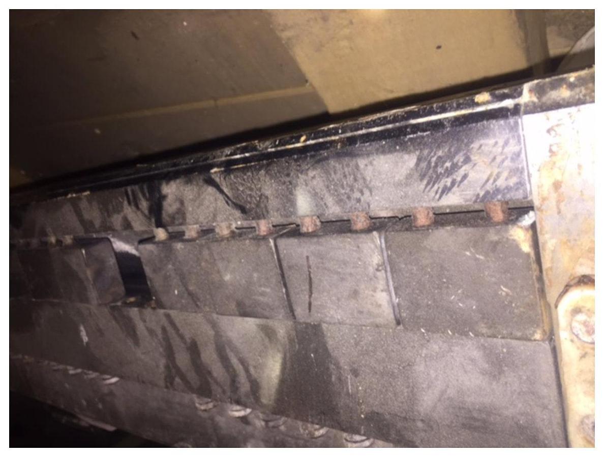 Used 2500mm wide Edwards shear guillotine model DD2500x3.25. Foot actuation, right hand squaring arm. Rear guard interlocked.