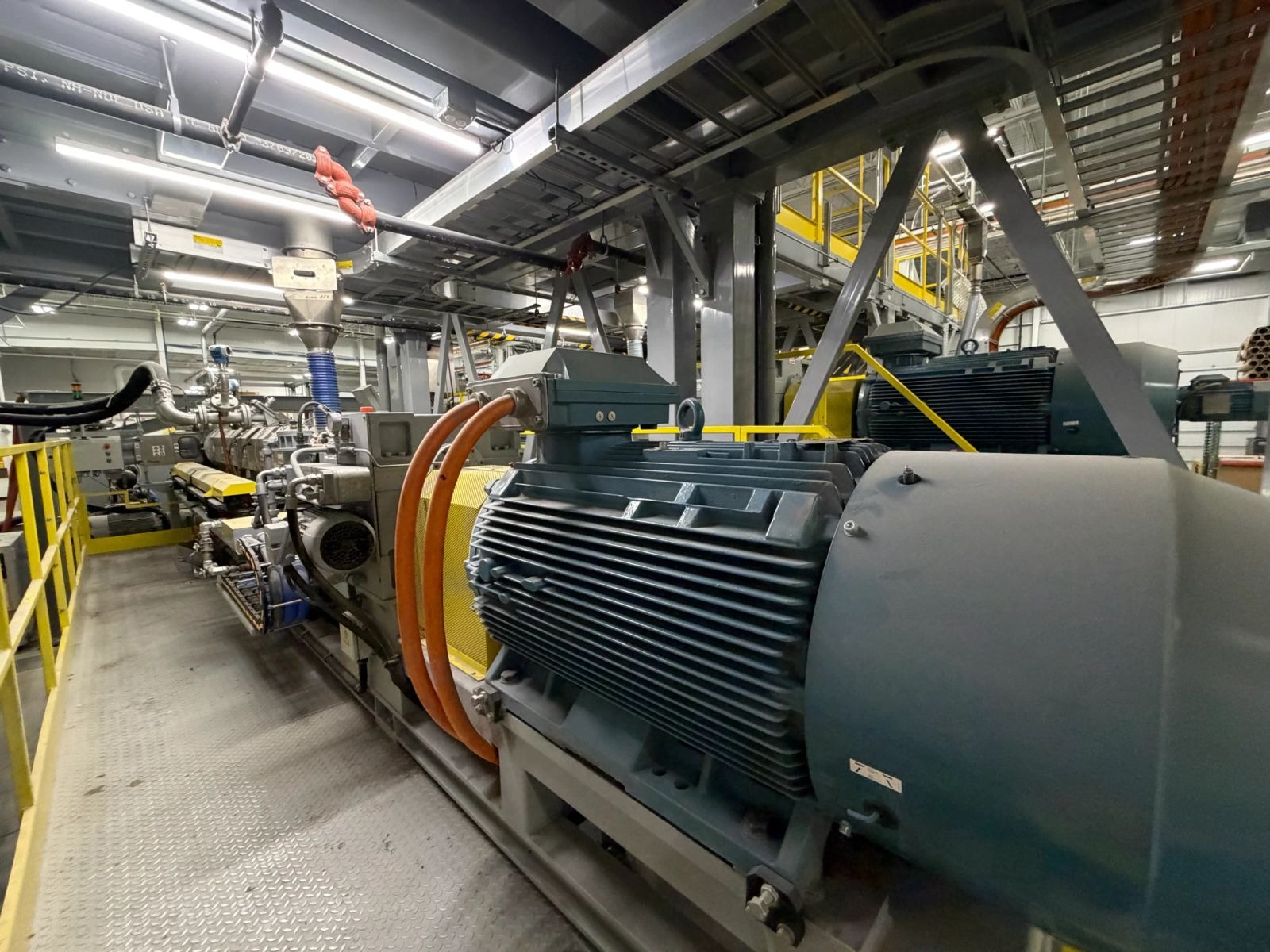 Used 1000mm wide Bandera PTI coextrusion PET sheet line for 0.3mm to 1.2mm sheet 2017