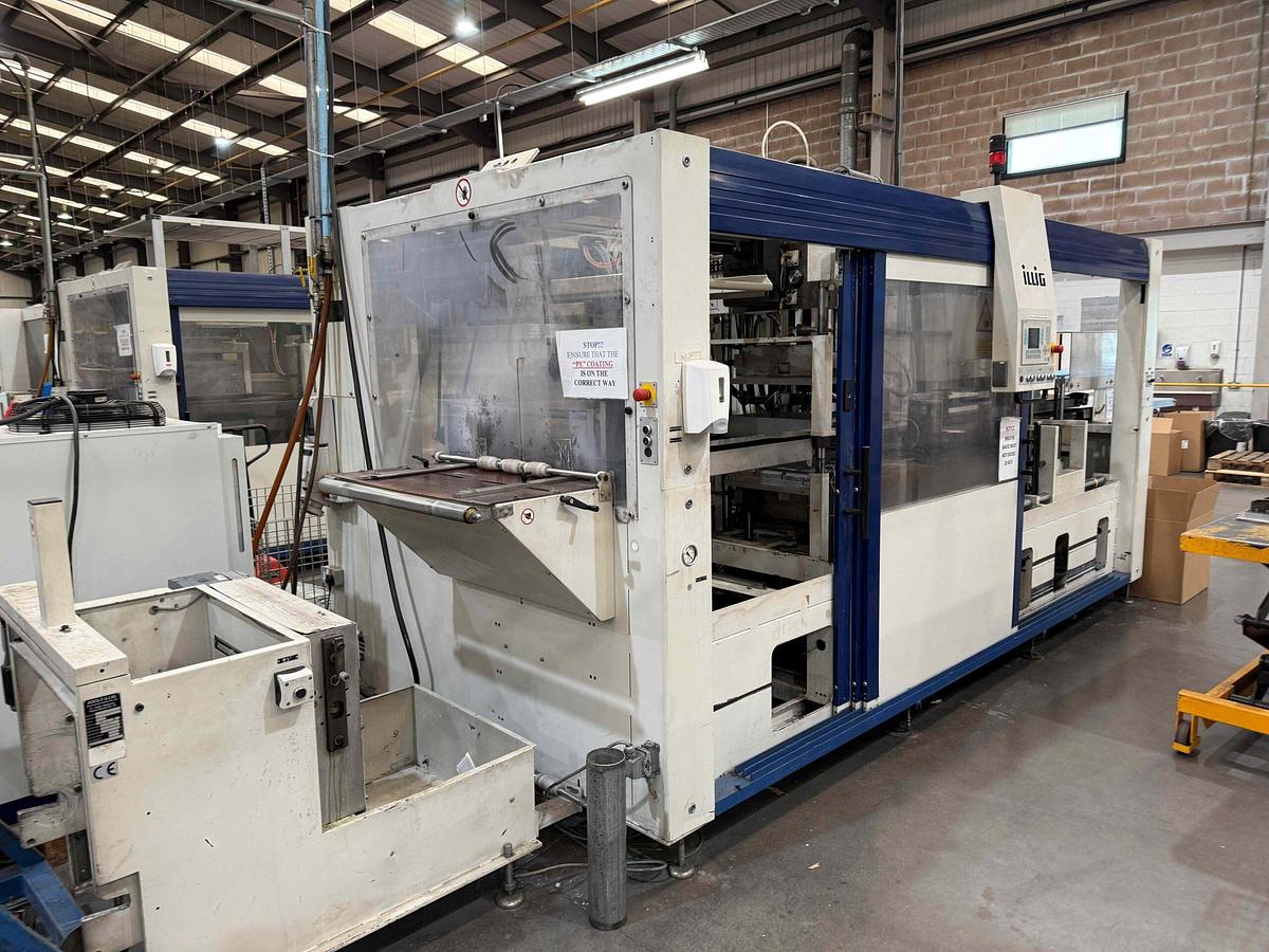 Used 500mm x 350mm Illig model RD53 thermoformer 2003