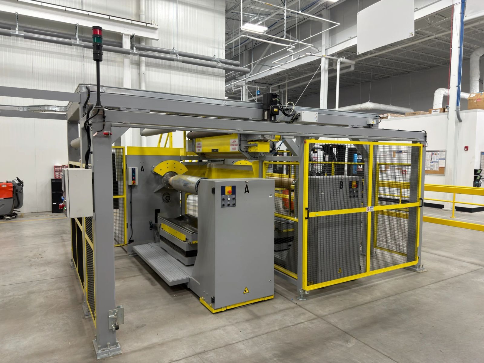 Used 1000mm wide Bandera PTI coextrusion PET sheet line for 0.3mm to 1.2mm sheet 2017