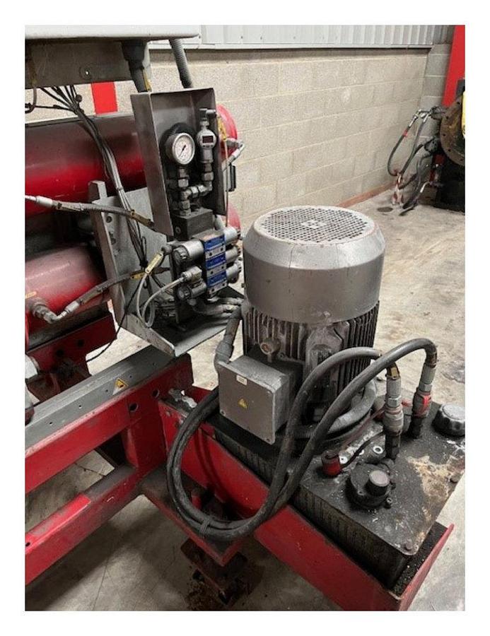 Used Trendelkamp. Model TSK 8-2L double pot Continuous  screen changer  Year 2014 High output capacity. Hydraulic pump.