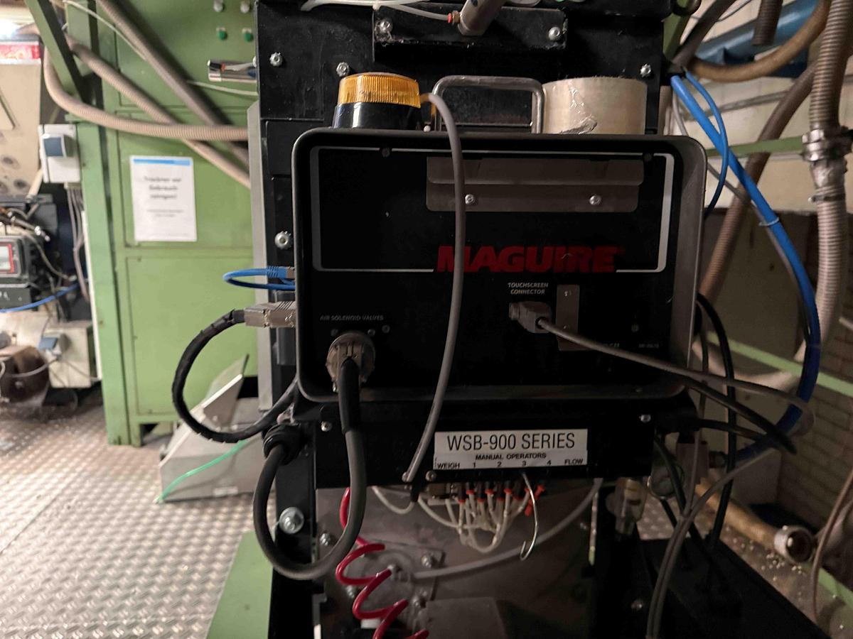 Used 4 component Maguire model WSB940 gravimetric blender 