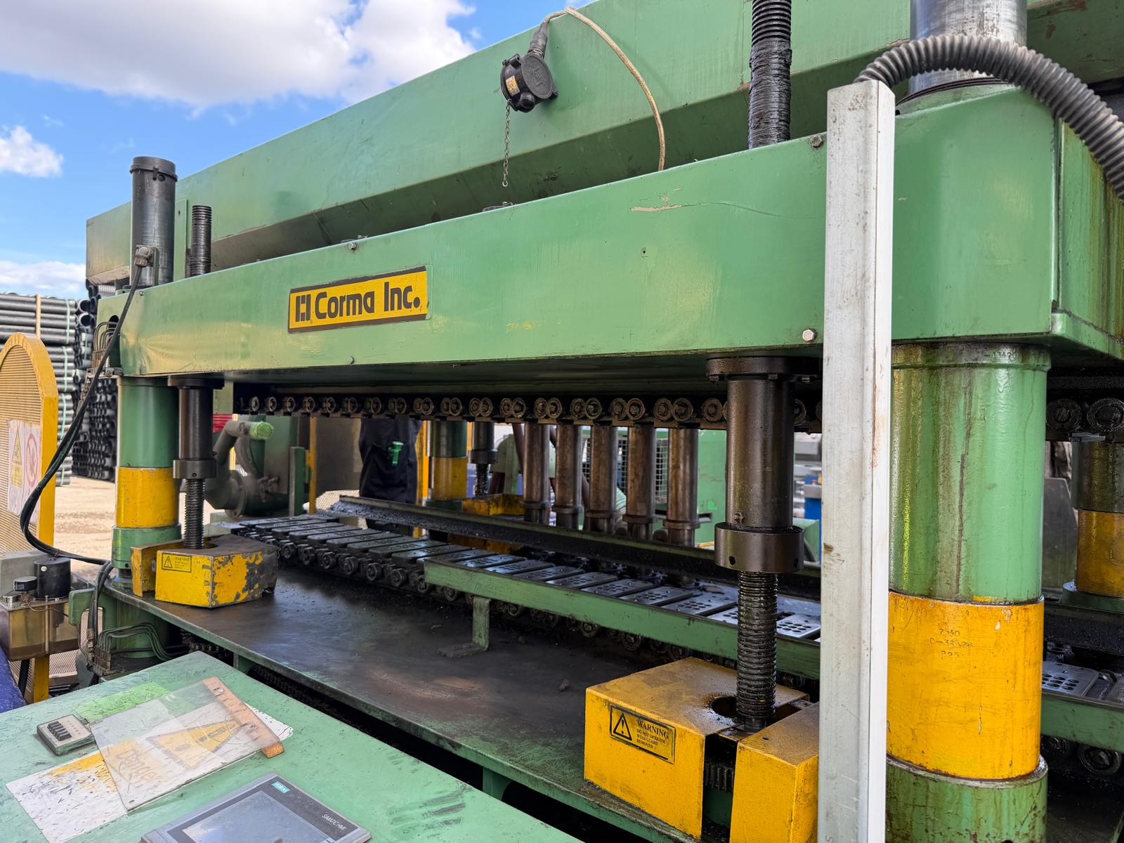 Used 225mm -300mm HDPE Reifenhauser Corma corrugated pipe line