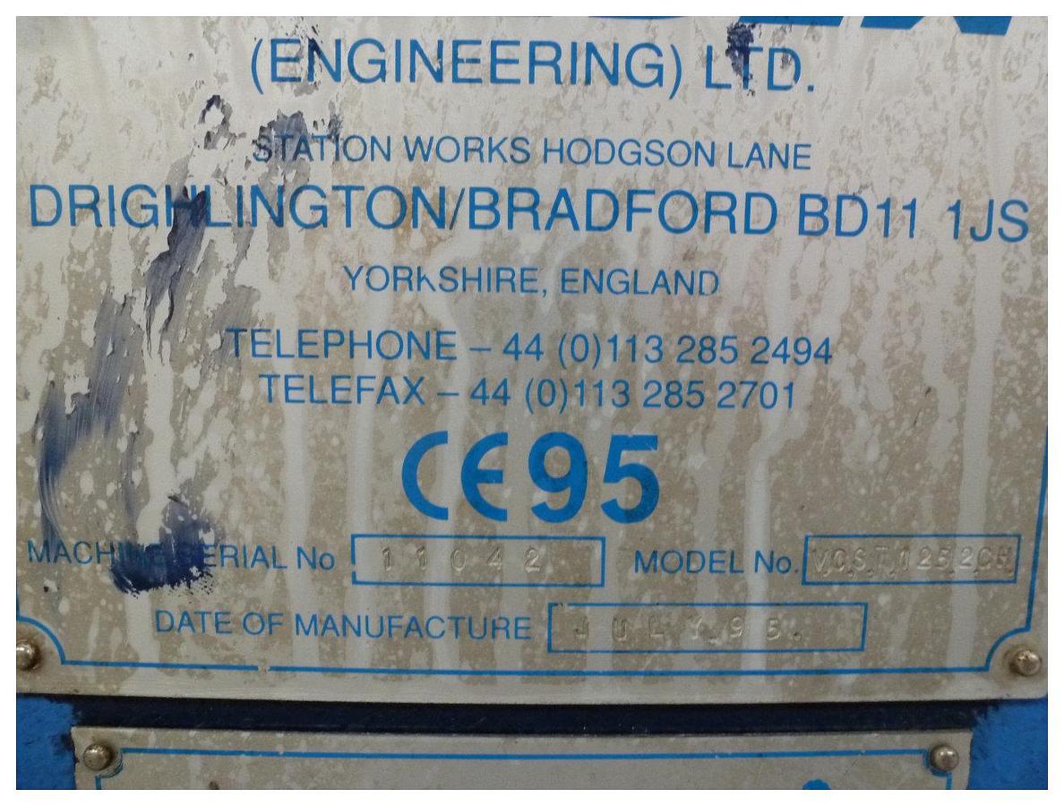 Used 125mm diameter Speedex pipe dual vacuum calibration tank 6m long. Model VCST 125 2CH 1995