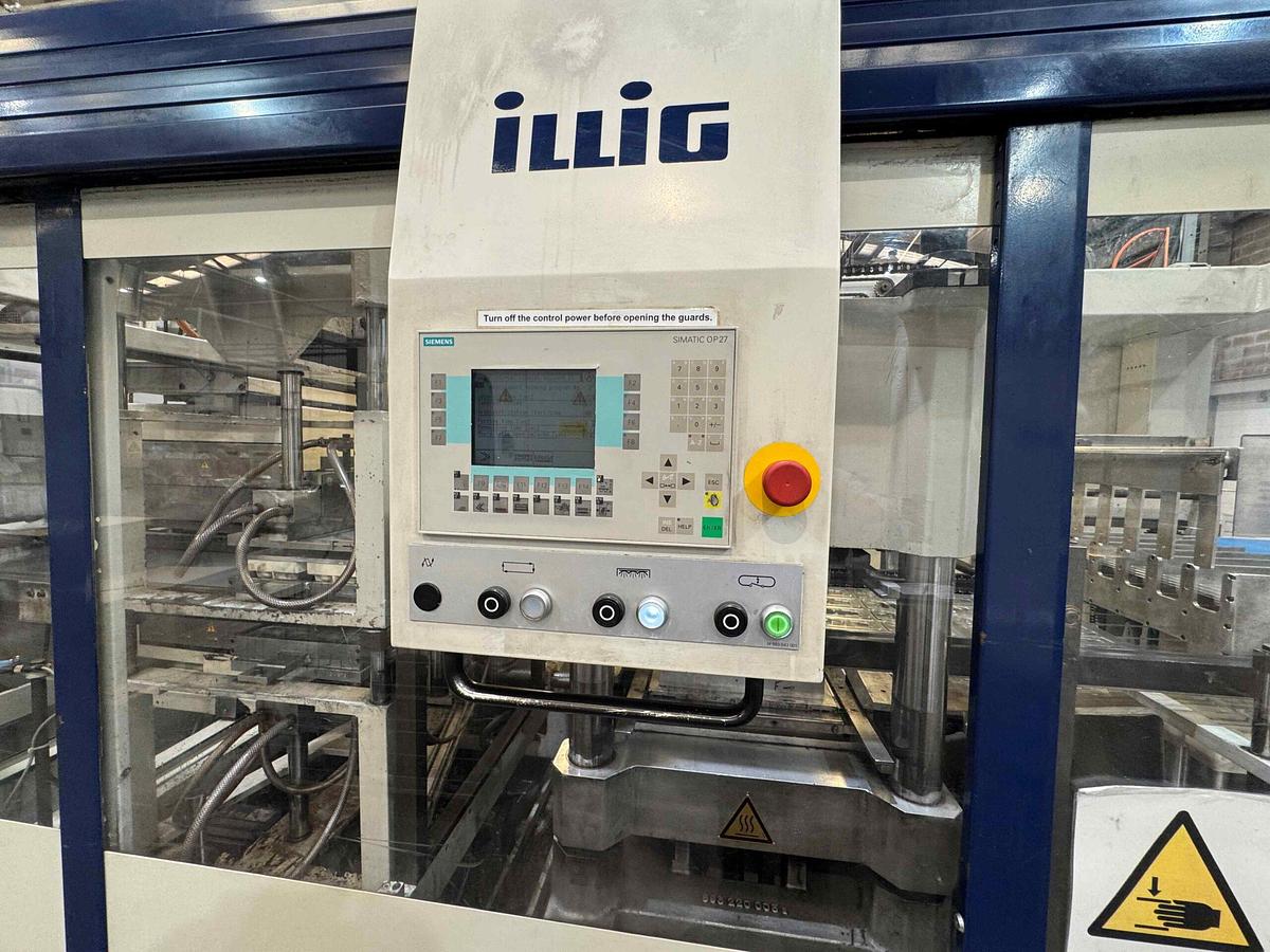 Used 700mm X 500mm Illig Model Rv74b Vacuum Former 2006