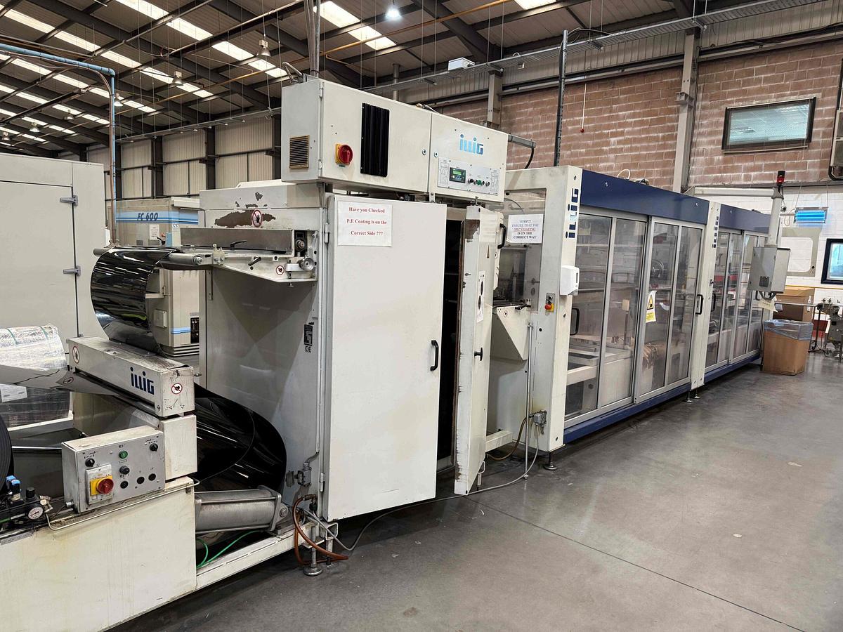 Used 700mm X 500mm Illig Model Rv74b Vacuum Former 2006