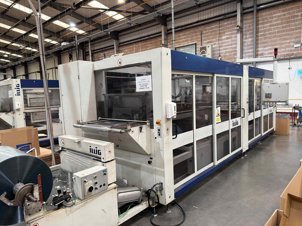 Used 700mm X 500mm Illig Model Rv74b Vacuum Former 2004