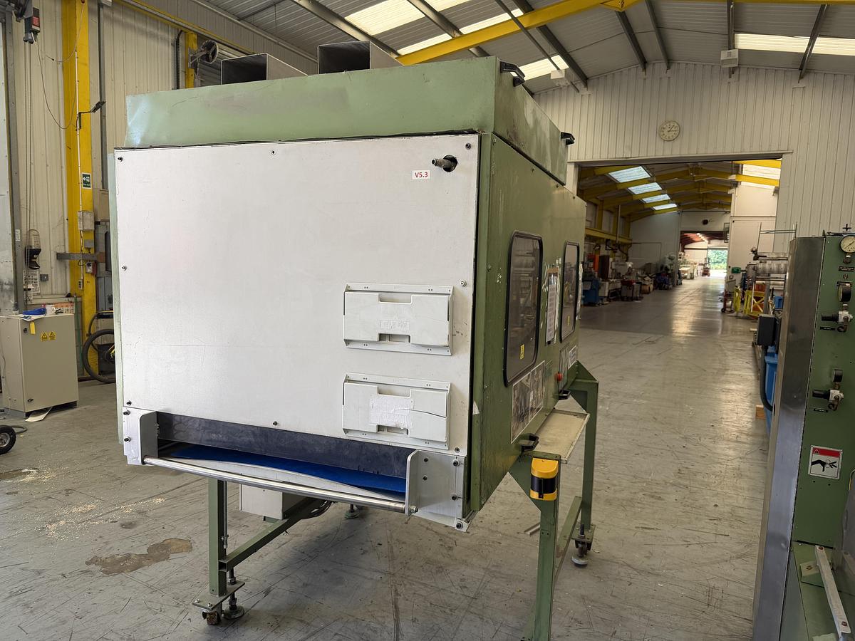 Used 720mm wide Illig preheater model VHW72/4 with 4 x heated rolls.
