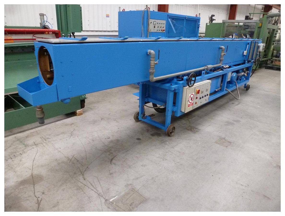 Used 125mm diameter Speedex pipe dual vacuum calibration tank 6m long. Model VCST 125 2CH 1995