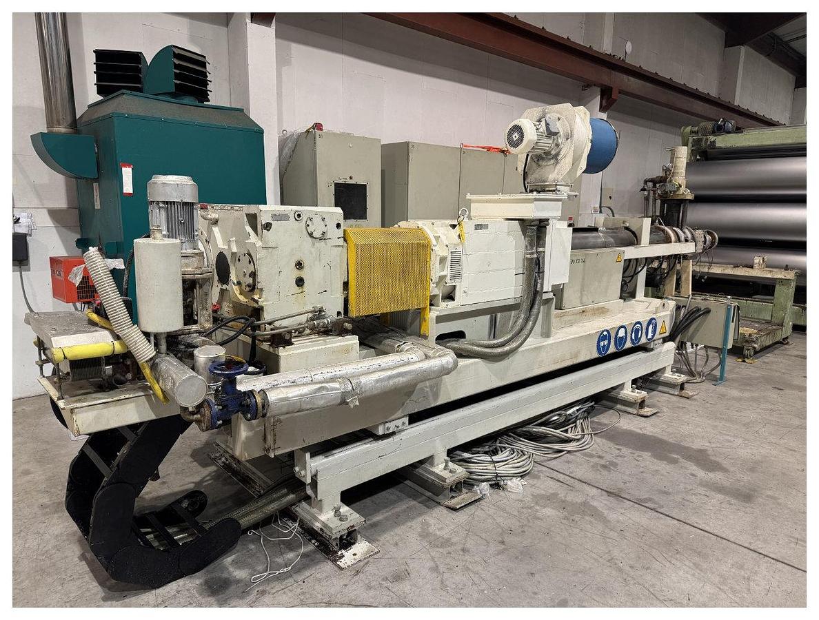 Used 120mm SML single screw extruder 30D