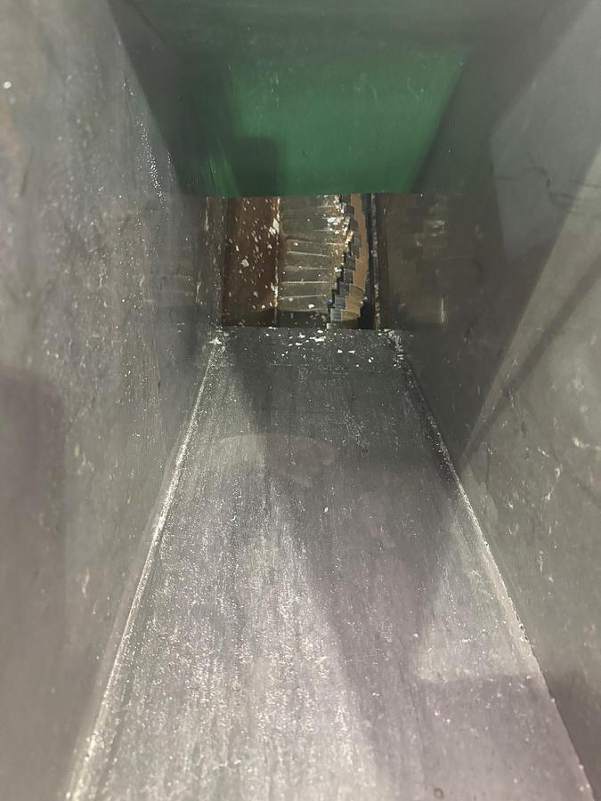 Used 350mm x 150mm wide Summit small granulator with hood. Mounted on wheels. 2009