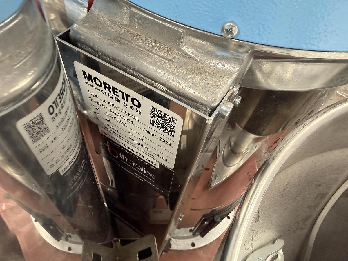 Used Moretto Hopper loaders and blowers. 