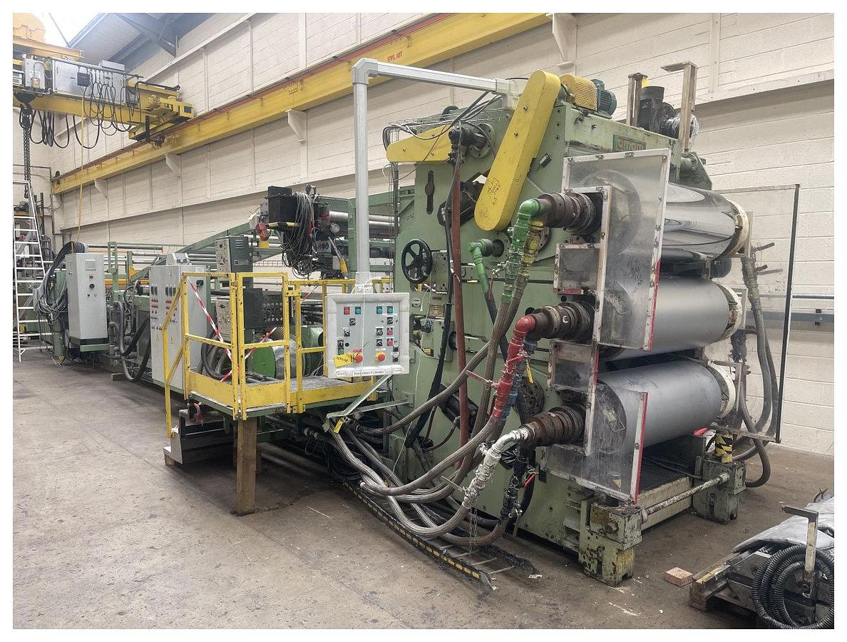 Used 1150mm wide Omam modal CAL800.5 - 5 roll polishing stack