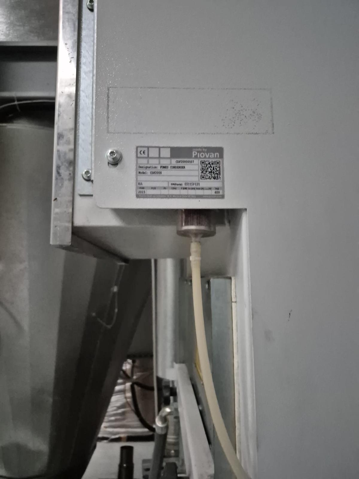 Used 5500litre Piovan model D5500 high temp dehumidifying dryer 2015